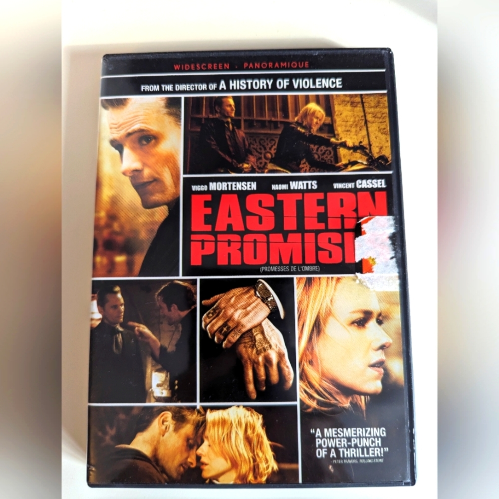 3/$10 Eastern Promises movie on DVD